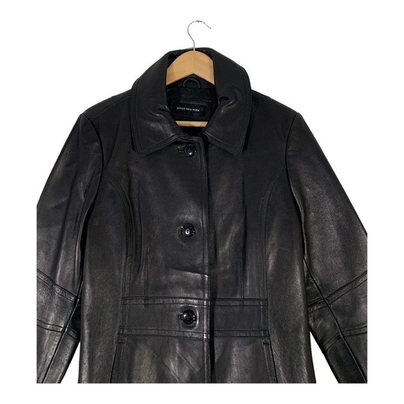 JONES Leather Jacket Size Large - Picture 3 of 8